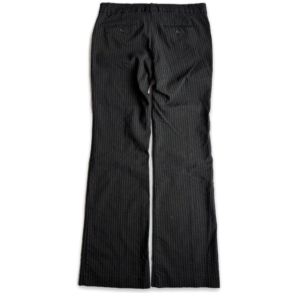 Scarlett Black Pinstripe Stretch Dress Pants Women’s Size 11 | Slim Boot Trouser - Picture 2 of 10